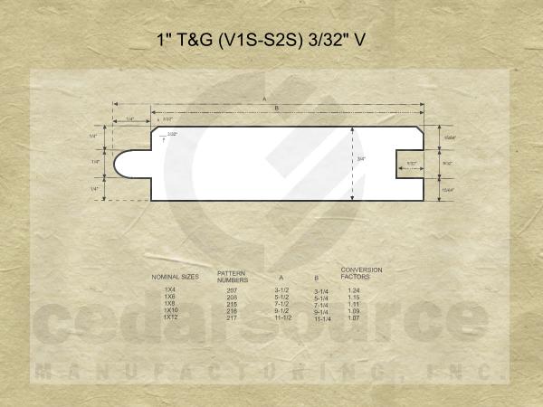 t&g pattern