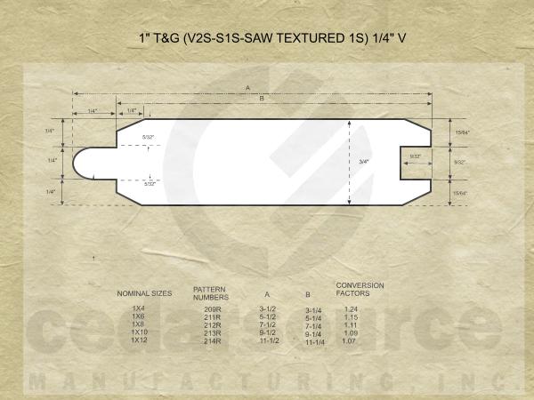 t&g pattern