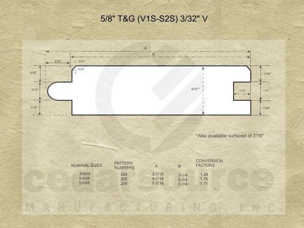 t&g pattern